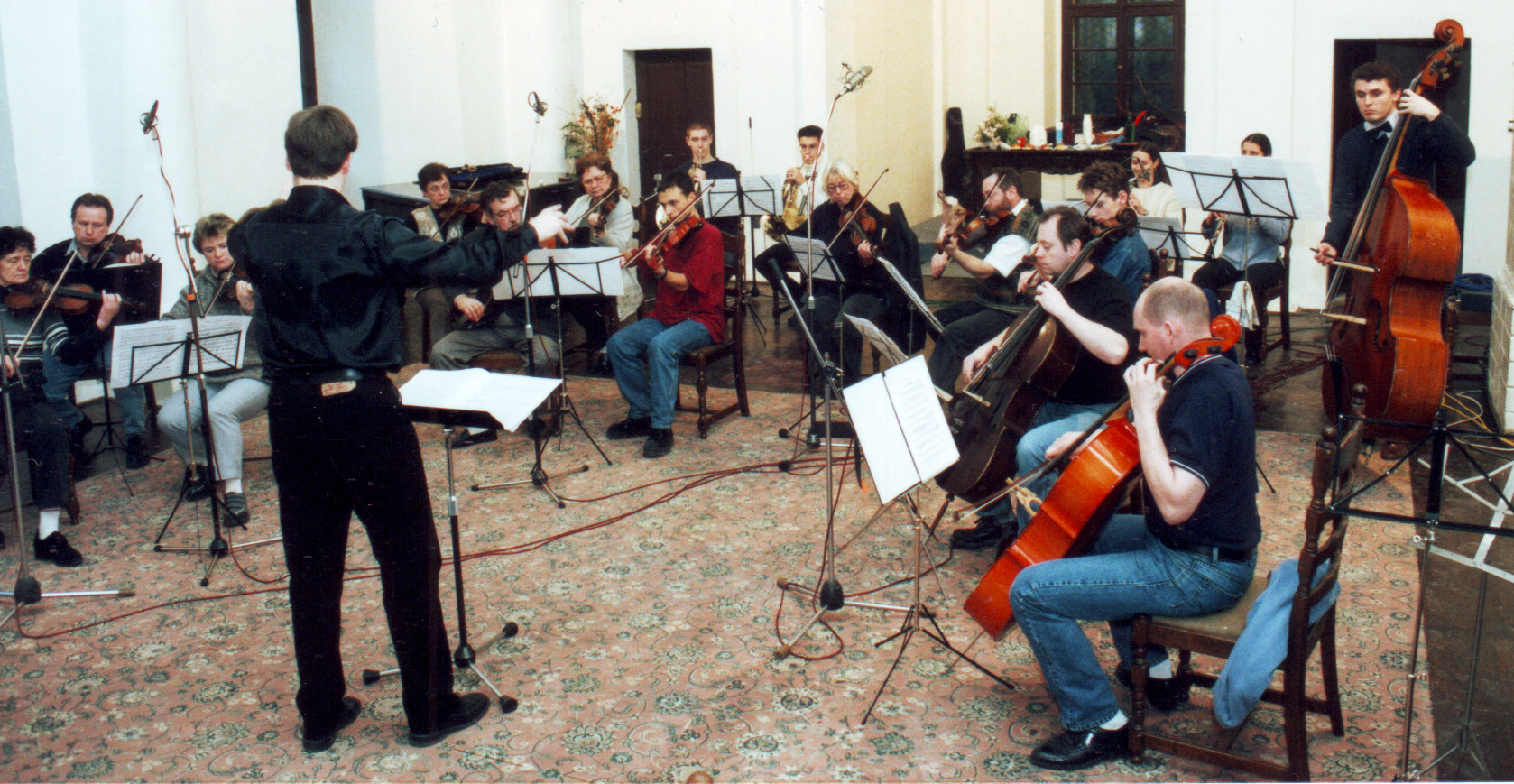 Tehdejší složení orchestru